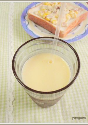 オレンジジュースと豆乳のドリンク-レシピのメイン写真