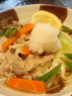 かなるンちの冷たい豚しゃぶうどん-レシピのメイン写真