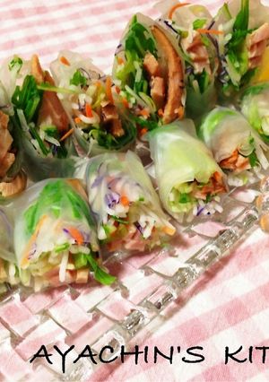 簡単!生春巻き♪-レシピのメイン写真