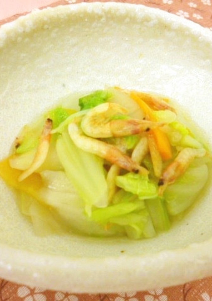 白菜と干しエビのあっさり煮-レシピのメイン写真