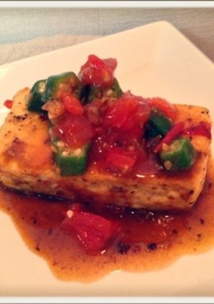 夏野菜のイタリアン豆腐ステーキ-レシピのメイン写真
