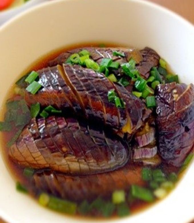 ナスの煮浸しさま専用 簡単⭐めんつゆで茄子の煮浸し by さと味 【クックパッド】 簡単