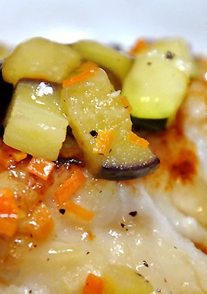 たらのハーブ焼きほんのり梅香るジュレがけ-レシピのメイン写真