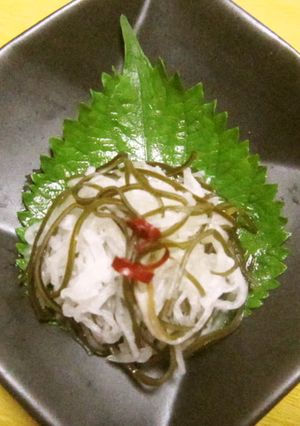 大根の刻みコブ和え-レシピのメイン写真