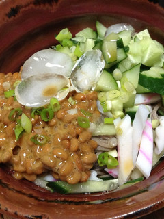 冷やし納豆蕎麦-レシピのメイン写真
