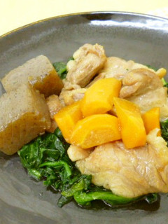 鶏肉と青菜のこってり煮-レシピのメイン写真