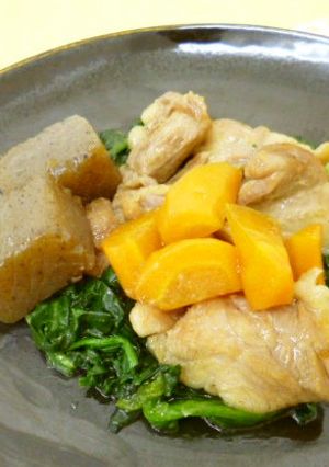 鶏肉と青菜のこってり煮-レシピのメイン写真
