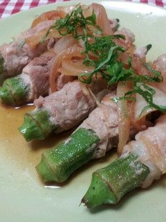 ☆☆オクラの肉巻き☆☆ポン酢バージョン-レシピのメイン写真