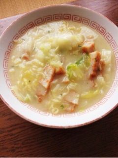 あんかけ風 餅ラーメン-レシピのメイン写真