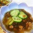 和えるだけ☆モズクと胡瓜&納豆の酢の物