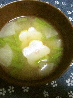 かぶと花麩の味噌汁-レシピのメイン写真
