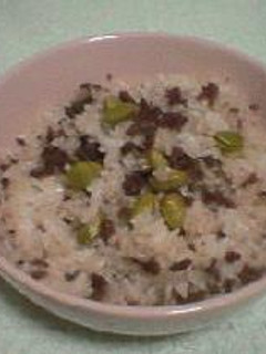 肉そぼろとえだ豆のごはん-レシピのメイン写真