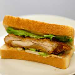 รูปของ Lチキを使ったサンドイッチ