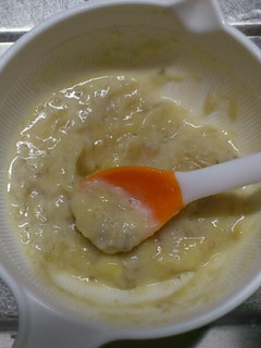 【離乳食ー中期】バナナ豆乳-レシピのメイン写真