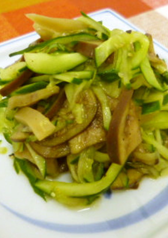 搾菜と野菜の中華風和え-レシピのメイン写真