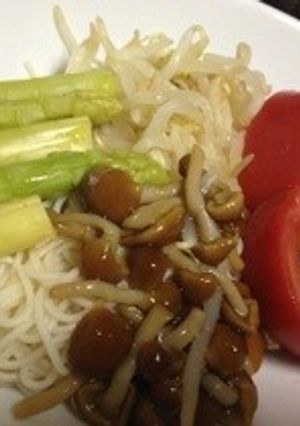 しゃきしゃきもやしソーメン-レシピのメイン写真