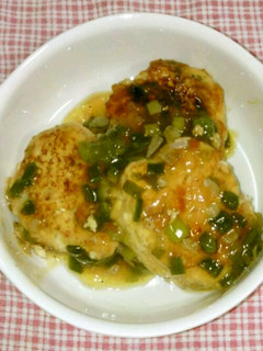 ヘルシー♪豆腐ハンバーグの和風あんかけ-レシピのメイン写真