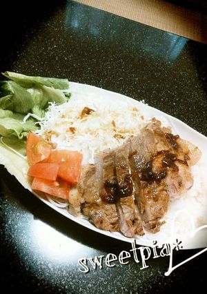 ポークステーキ@カフェ飯風-レシピのメイン写真