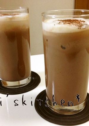 ☆夏はアイスdeカフェモカ☆-レシピのメイン写真