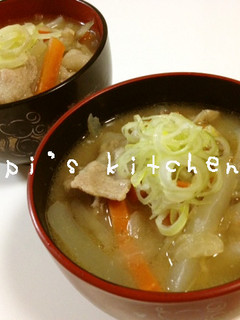 ★びっくりの豚汁★-レシピのメイン写真