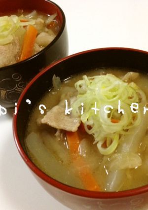 ★びっくりの豚汁★-レシピのメイン写真