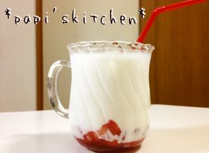 ★びっくりのいちごミルク★-レシピのメイン写真