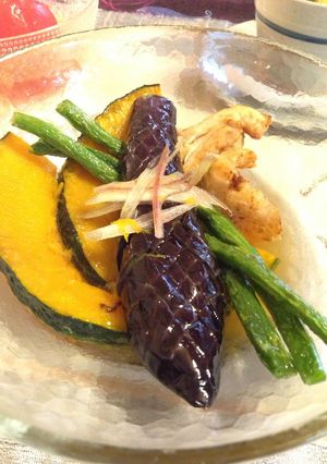 夏野菜の揚げ浸し-レシピのメイン写真