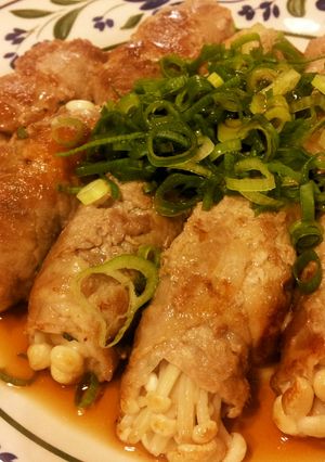 えのきの豚肉巻き（チーズ&大葉入り）-レシピのメイン写真