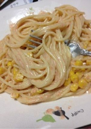 一人暮らしに♡たらこクリームパスタ-レシピのメイン写真