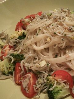 簡単☆冷製パスタ風そうめん-レシピのメイン写真
