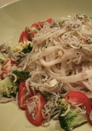 簡単☆冷製パスタ風そうめん-レシピのメイン写真