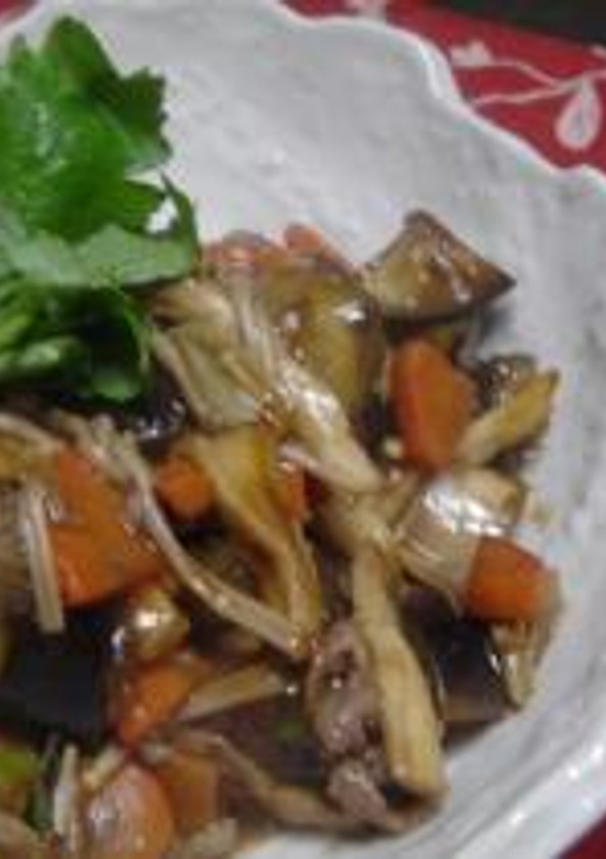 野菜ときのこと牛肉のオイスターソース炒め-レシピのメイン写真