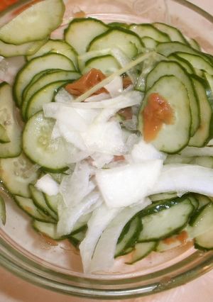 居酒屋の味♡キュウリの梅和え-レシピのメイン写真