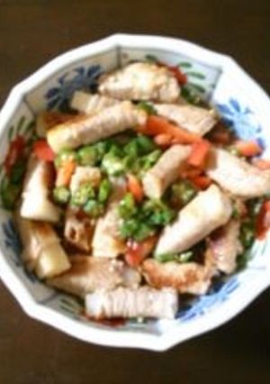肉巻き長芋南蛮-レシピのメイン写真