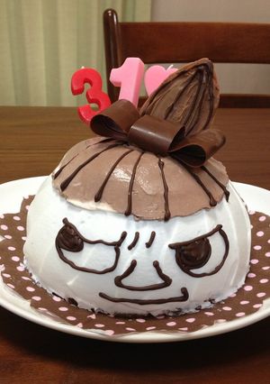 リトルミィのデコケーキ-レシピのメイン写真