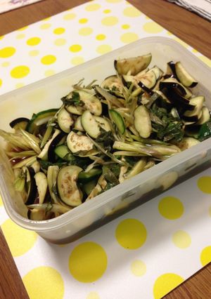 夏野菜のかんたんポン酢漬け-レシピのメイン写真
