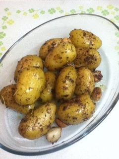 新ジャガとニンニクのまるごと焼き-レシピのメイン写真