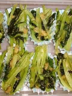 小松菜の甘辛煮★お弁当に★冷凍保存-レシピのメイン写真