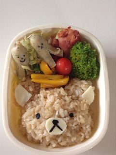 くまちゃんキャラ弁-レシピのメイン写真
