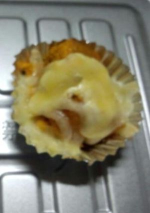 お弁当にかぼちゃのマヨチーズ焼き-レシピのメイン写真