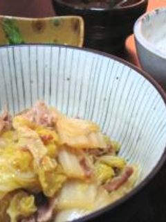☆急いで晩ご飯☆ 白菜と豚肉の煮込み-レシピのメイン写真