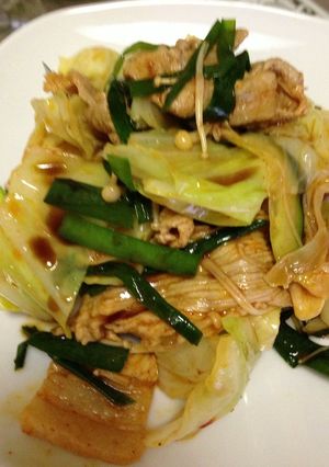 韓国風炒めない炒め物-レシピのメイン写真