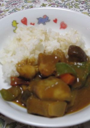 夏野菜のドライカレー-レシピのメイン写真