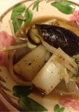 さっぱり、野菜の梅ゴマ煮-レシピのメイン写真