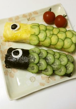 鯉のぼり寿司-レシピのメイン写真