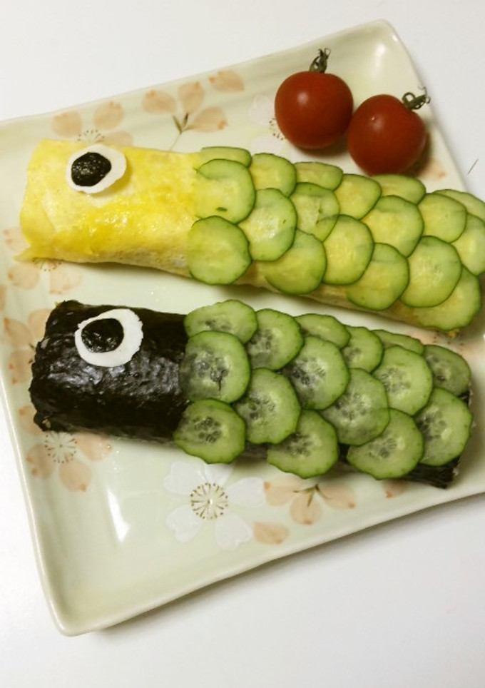 鯉のぼり寿司-レシピのメイン写真
