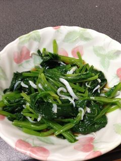 ほうれん草としらすのおひたし-レシピのメイン写真