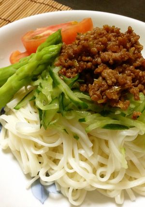 簡単！熊本の味噌屋のジャージャー麺-レシピのメイン写真