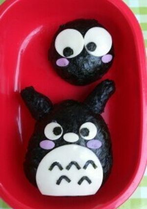 キャラ弁*となりのトトロ-レシピのメイン写真