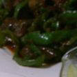 夏野菜と豚肉の味噌炒め